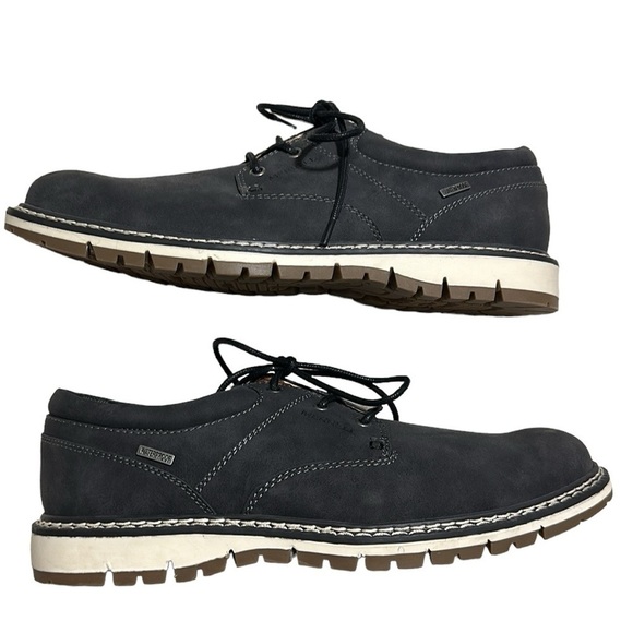 Merrell World X Waterproof Leather Men Black Shoes Size 9  NEW WITHOUT BOX